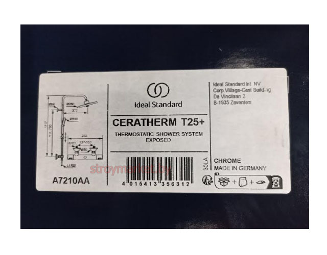   IDEAL STANDARD Ceratherm T25+ A7210AA   /