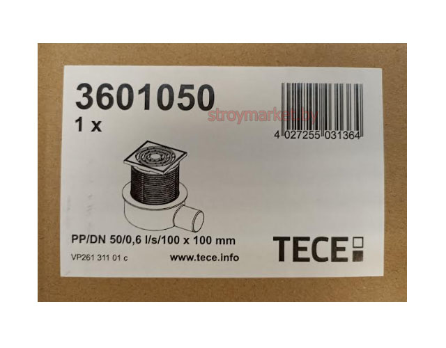   TECE drainpoint S50 3601050   