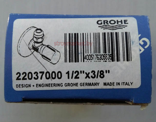   GROHE 22037000 1/2"-3/8"