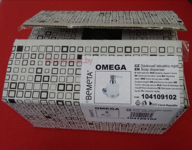 Дозатор для жидкого мыла BEMETA Omega 104109102