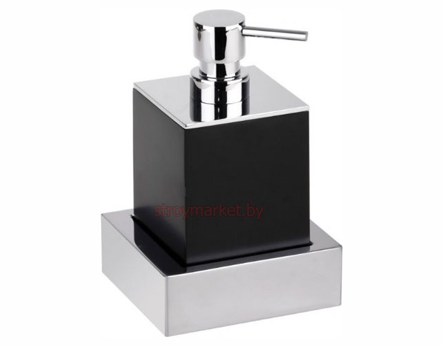 Дозатор для жидкого мыла BEMETA Gamma 145409012 хром/черный