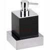 Дозатор для жидкого мыла BEMETA Gamma 145409012 хром/черный