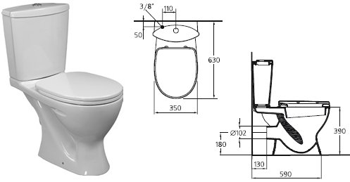   IDEAL STANDARD Oceane Junior W 9044 01  