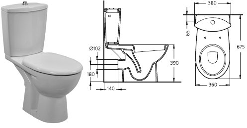   IDEAL STANDARD Oceane  W 3066 01