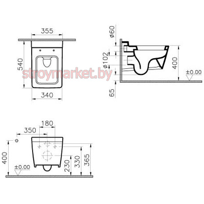   VITRA 4 4464B003-0075