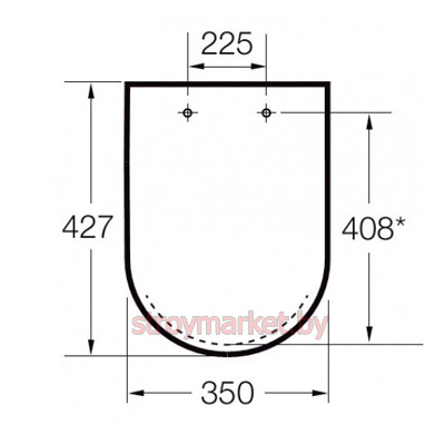 Сиденье для унитаза ROCA Gap Clean Rim 801730004 - фото2