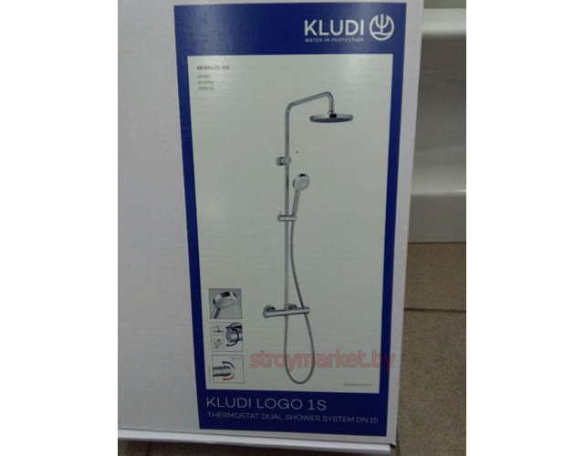 Душевая система KLUDI Logo 6809405-00 с термостатом