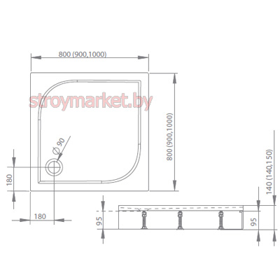    RADAWAY Delos C 1000 100100