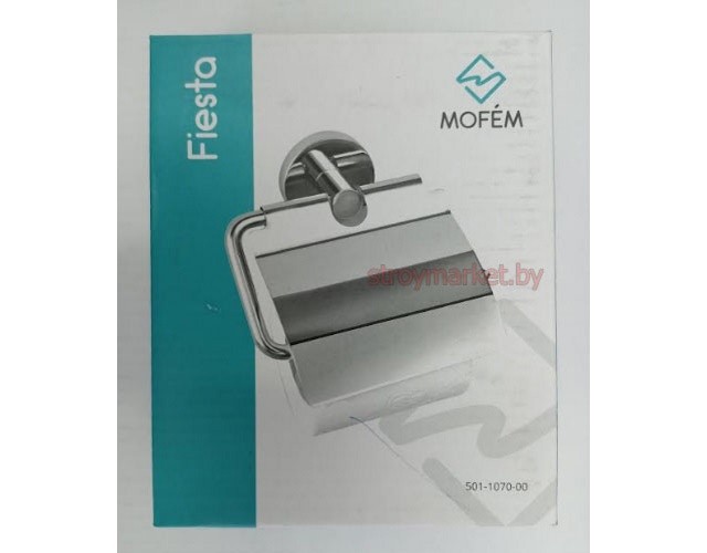 Держатель туалетной бумаги MOFEM Fiesta 501-1070-00 с крышкой 