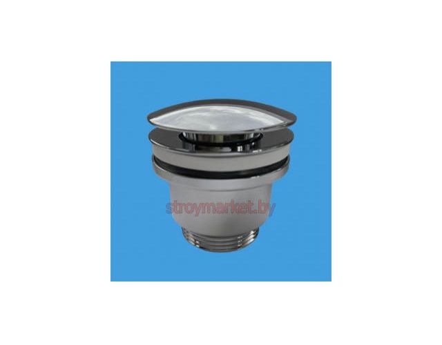 Сливной клапан для умывальника MCALPINE BCWP60-CB хром - фото1