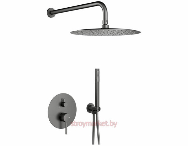 Душевая система ARMATURA Moza 5039-501-61 скрытого монтажа оружейная сталь - фото1 Душевая система ARMATURA Moza 5039-501-61 скрытого монтажа оружейная сталь - фото1
