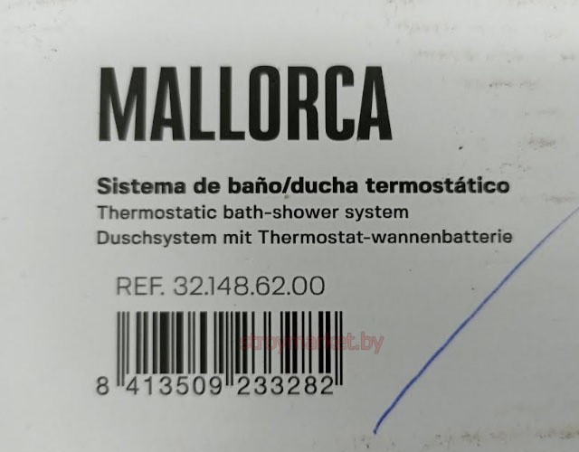 Душевая система TEKA Mallorca 321486200 с термостатом
