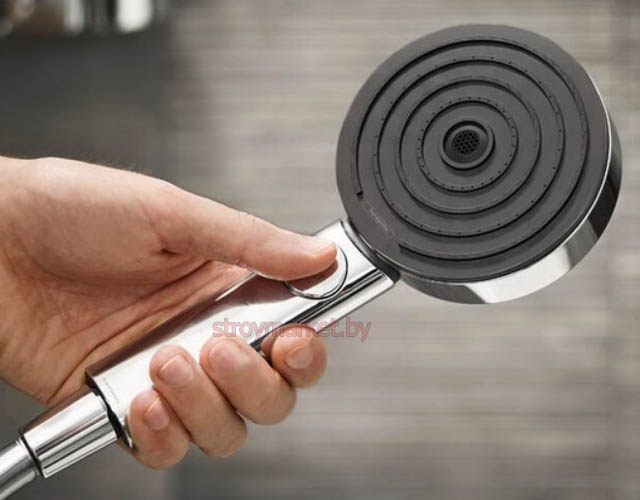 Душевой набор HANSGROHE Pulsify Relaxation 105 3 jet 24160000 штанга 65 см фото-4