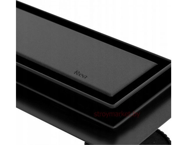 Душевой трап REA Pure Neo Pro 800 Black REA-G8907 черный перевёртыш - нержавейка/под плитку