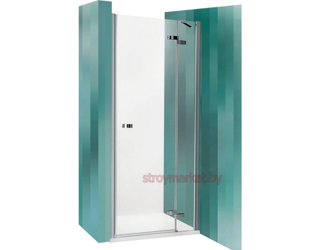 Душевая дверь ROTH Elegant Line GDNP1/120 122x200 см стекло прозрачное правая