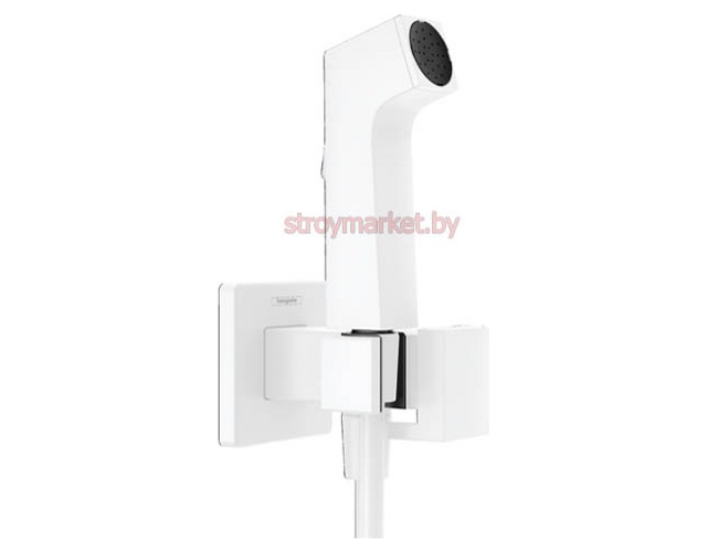 Набор для псевдобиде HANSGROHE Bidette 1 jet E EcoSmart 29233700 белый - фото1