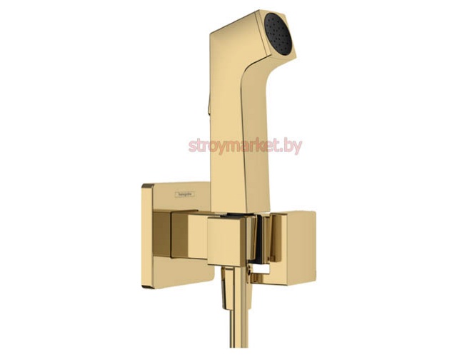 Набор для псевдобиде HANSGROHE Bidette 1 jet E EcoSmart 29233990 золото - фото1