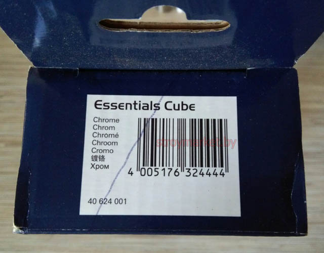 Полотенцедержатель GROHE Essentials Cube 40624001 44 см