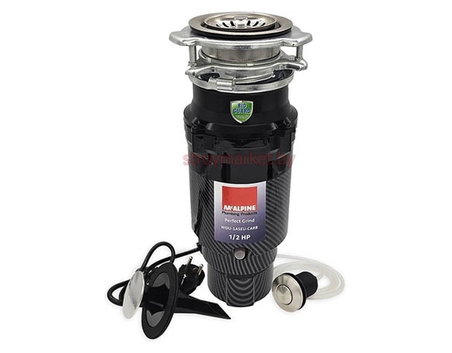 Измельчитель пищевых отходов MCALPINE Perfect Grind Slim WDU-1ASEU-CARB фото-3