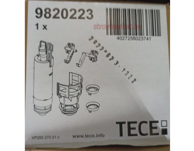 Клапан смыва для инсталляции TECE A2 9820223