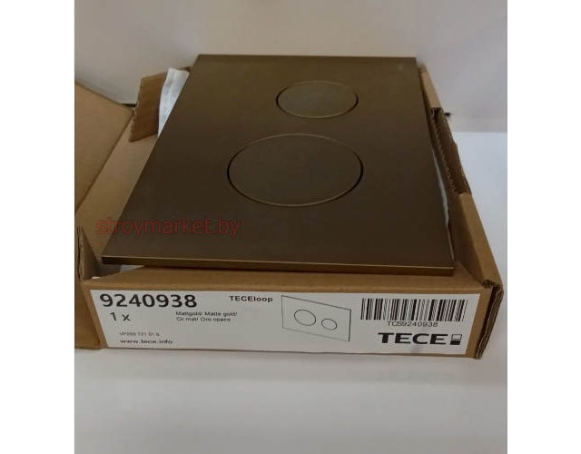 Кнопка смыва для инсталляции TECE loop 9240938 золото матовое фото-3