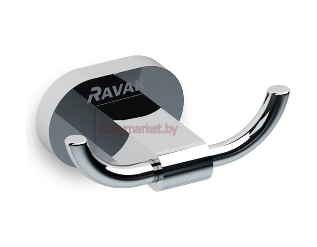 Крючок двойной для ванной RAVAK Chrome CR 100 X07P186