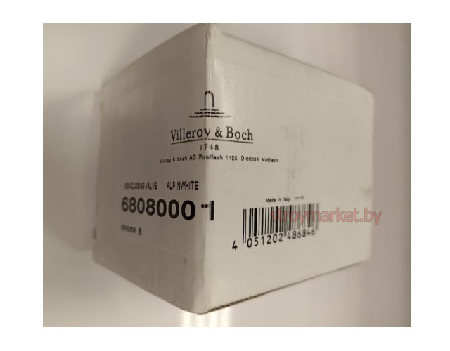Незапираемый донный клапан VILLEROY&BOCH 68080001 белый