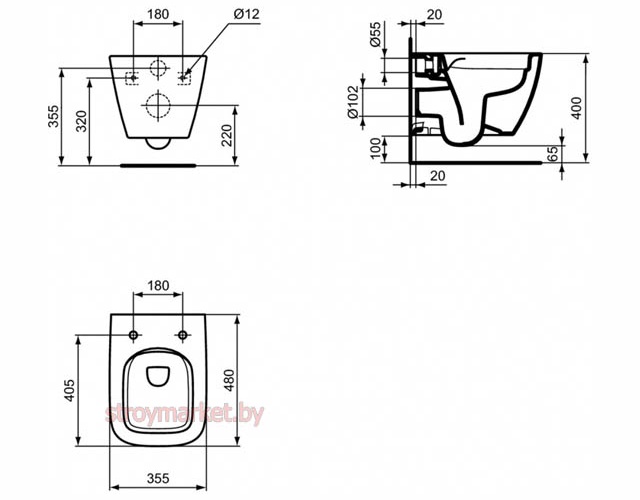   IDEAL STANDARD I.Life S T459201       