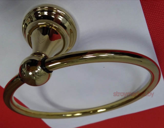 Кольцо для полотенца RAV SLEZAK Morava MKA0104Z золото