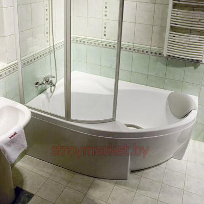 Ванна акриловая угловая асимметричная RAVAK Rosa II 160x105 левая CM21000000