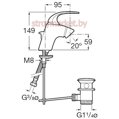    ROCA Monomando M2 5A6068C00   