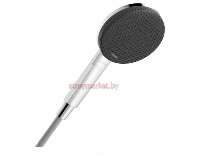 Душевая лейка HANSGROHE Alive Select S 125 24500000 хром/черный - фото1 Душевая лейка HANSGROHE Alive Select S 125 24500000 хром/черный - фото1