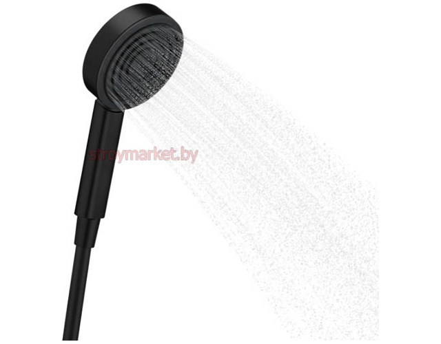 Душевая лейка HANSGROHE Pulsify S 24120670 черный фото-4 Душевая лейка HANSGROHE Pulsify S 24120670 черный фото-4