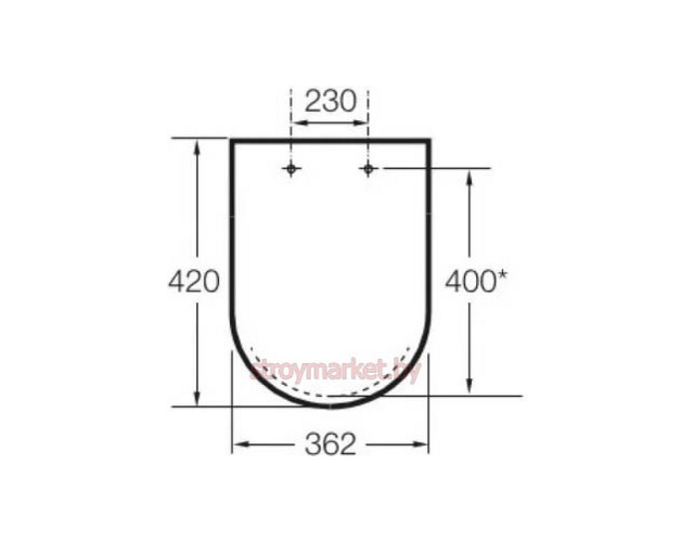 Сиденье для унитаза ROCA Meridian-N Compacto Slim 8012B2002 с функцией плавного опускания фото-2