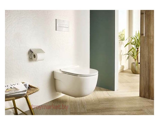 Сиденье для унитаза ROCA Meridian-N Compacto Slim 8012B2002 с функцией плавного опускания фото-4