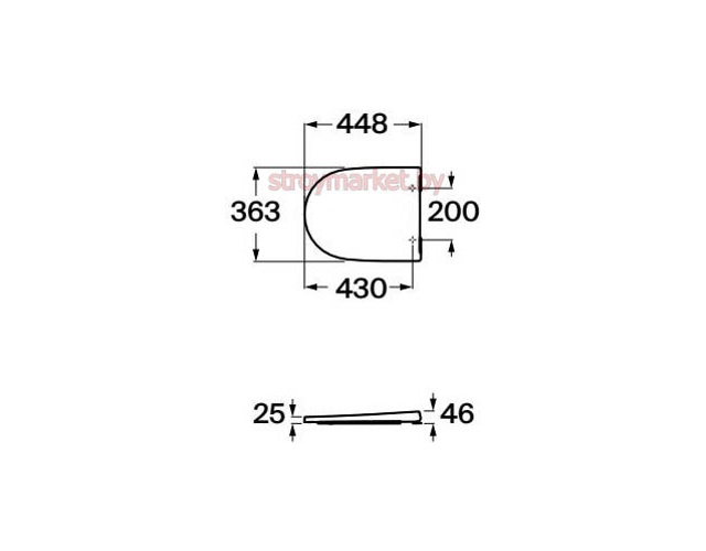 Сиденье для унитаза ROCA Ona 801E12001 с функцией плавного опускания фото-2 Сиденье для унитаза ROCA Ona 801E12001 с функцией плавного опускания фото-2