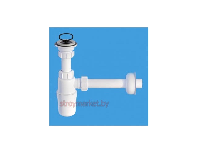 Сифон для умывальника MCALPINE MRW1 с выпуском - фото1