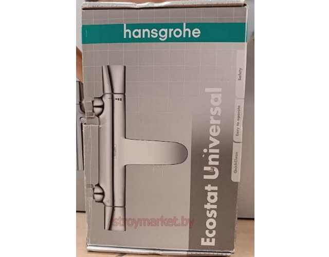 Смеситель термостат для ванны HANSGROHE Ecostat Universal 13123000 хром фото-3