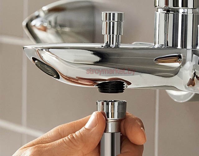 Смеситель для ванны HANSGROHE LivaFine 72487000 хром фото-6