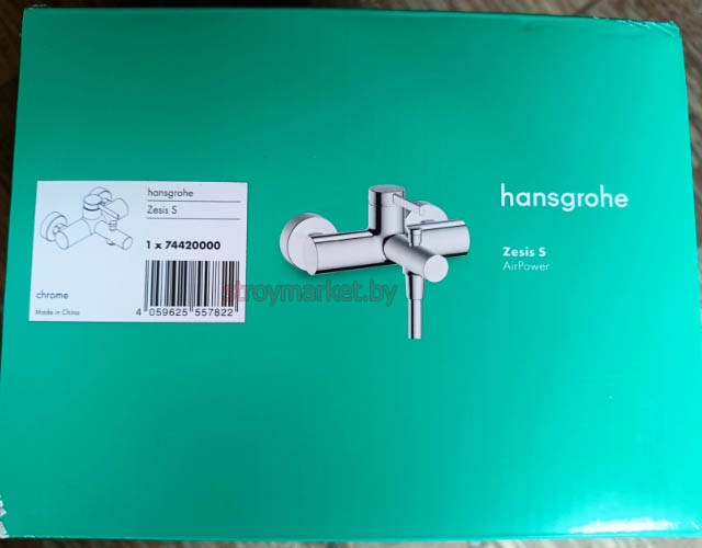 Смеситель для ванны HANSGROHE Zesis S 74420000 хром фото-6 Смеситель для ванны HANSGROHE Zesis S 74420000 хром фото-6