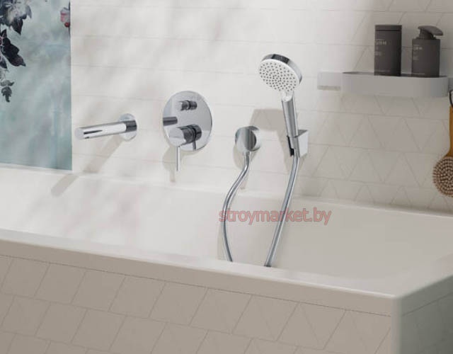Смеситель для ванны/душа HANSGROHE Zesis S 74415000 встраиваемый фото-3 Смеситель для ванны/душа HANSGROHE Zesis S 74415000 встраиваемый фото-3