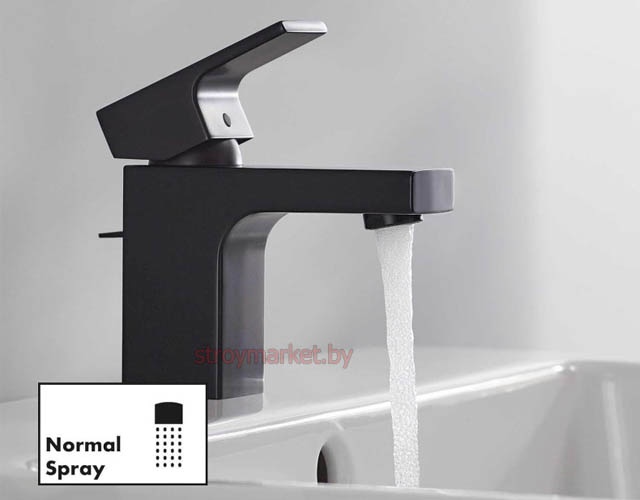 Смеситель для умывальника HANSGROHE Vernis Shape 70 71560670 черный фото-3