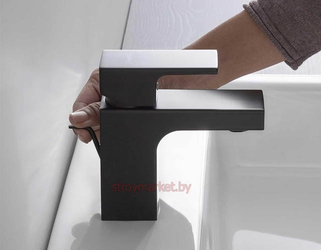 Смеситель для умывальника HANSGROHE Vernis Shape 70 71560670 черный фото-4