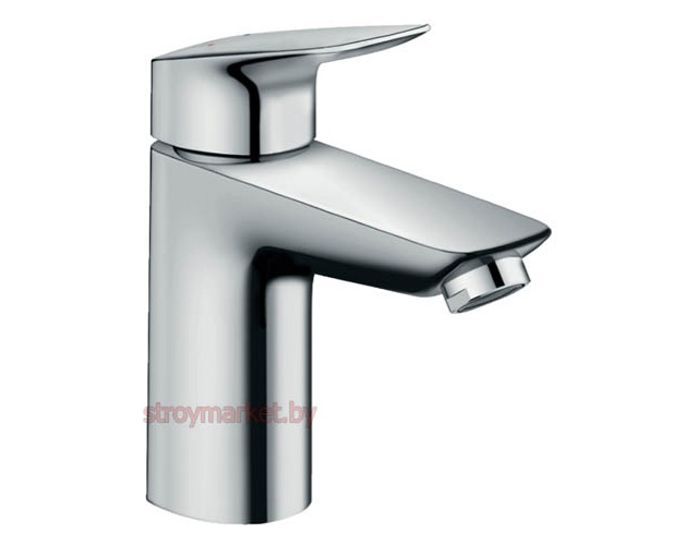 Смеситель для умывальника HANSGROHE Logis 100 71107000 с донным клапаном - фото1 Смеситель для умывальника HANSGROHE Logis 100 71107000 с донным клапаном - фото1