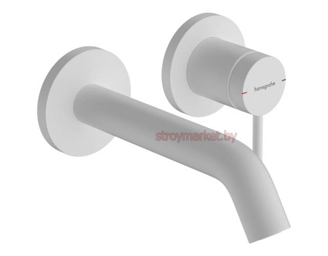 Смеситель для умывальника HANSGROHE Tecturis S 73350700 встраиваемый белый