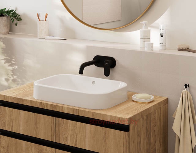 Смеситель для умывальника HANSGROHE Vernis Blend 71576670 встраиваемый черный фото-3
