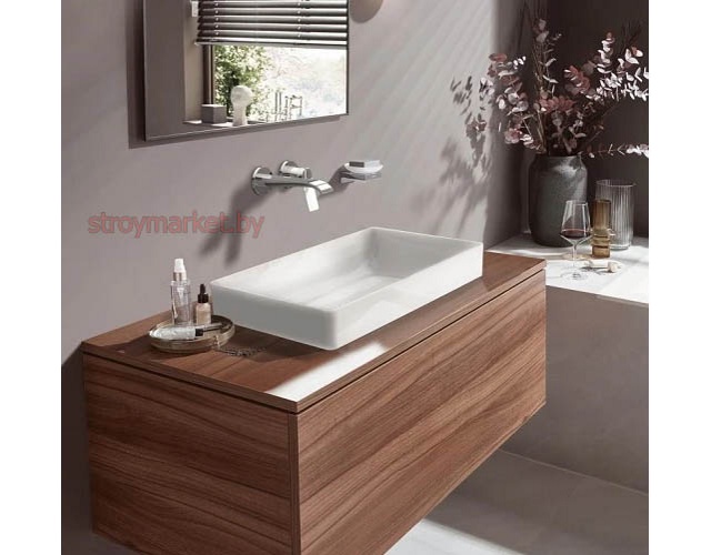 Смеситель для умывальника HANSGROHE Vivenis 75050000 встраиваемый хром фото-4