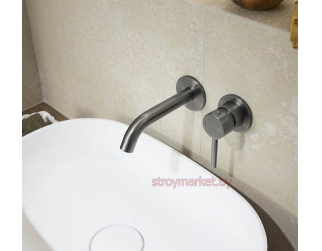 Смеситель для умывальника ARMATURA Moza 5039-810-61 встраиваемый оружейная сталь фото-3 Смеситель для умывальника ARMATURA Moza 5039-810-61 встраиваемый оружейная сталь фото-3