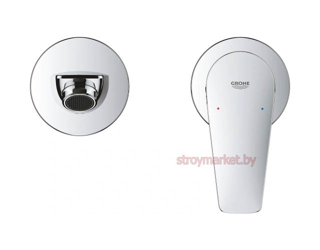 Смеситель для умывальника GROHE BauEdge 20474001 встраиваемый с внутренним механизмом фото-6 Смеситель для умывальника GROHE BauEdge 20474001 встраиваемый с внутренним механизмом фото-6