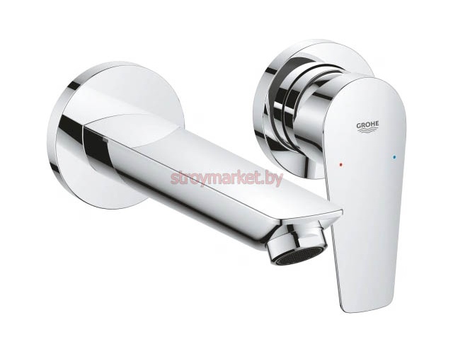 Смеситель для умывальника GROHE BauEdge 20474001 встраиваемый с внутренним механизмом Смеситель для умывальника GROHE BauEdge 20474001 встраиваемый с внутренним механизмом